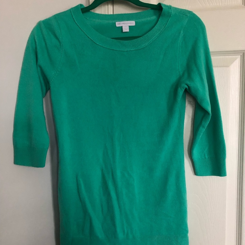 Mint Green Light Sweater